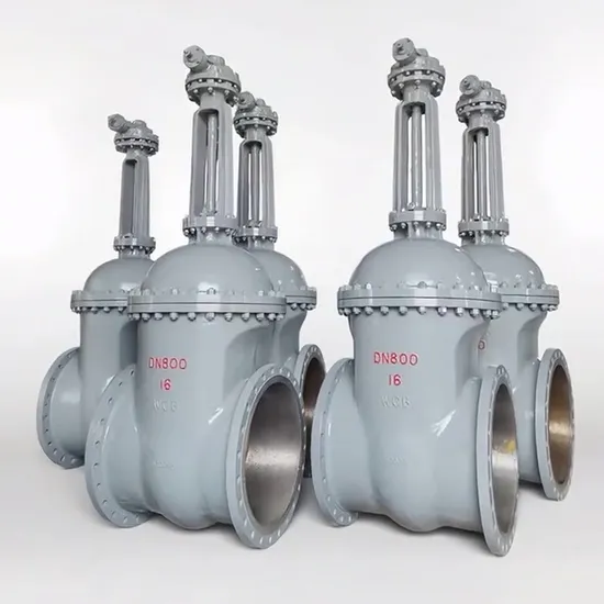 Fire Fighting Equipment Water Treatment Cast Iron/Wcb/Stainless Steel Electric /Manual Rising Stem Sluice Gate Valve Unit Price DN500